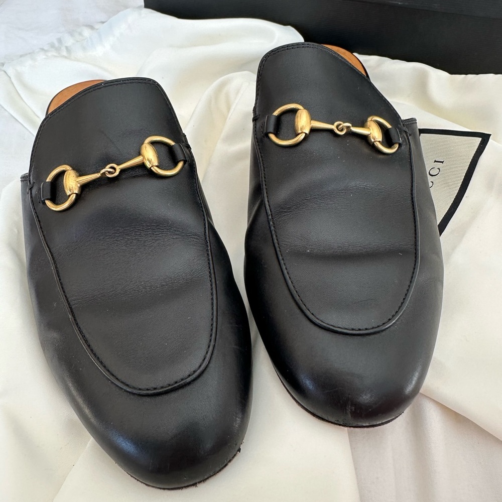 Gucci Princeton Horsebit Loafers/Mules - Picture 10 of 11